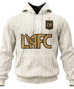 LAFC Premium Hoodie – Personalize Iconic White