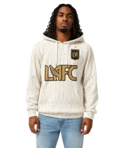 LAFC Premium Hoodie – Personalize Iconic White