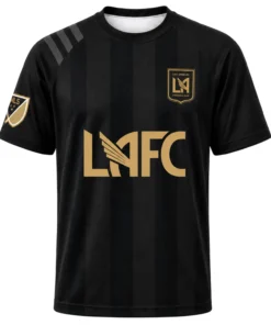LAFC Soccer Jersey Custom Bold Striped Shirt