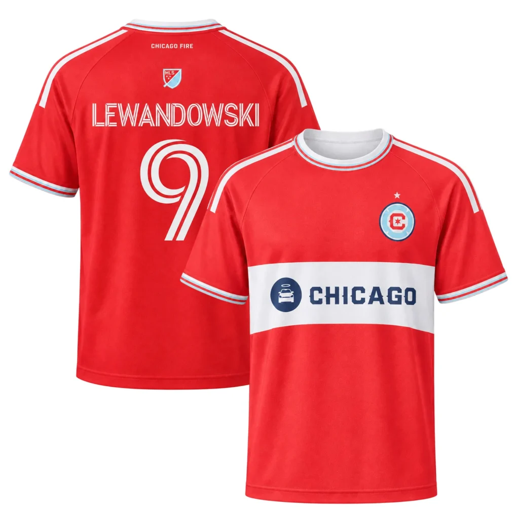 Lewandowski Chicago Fire Red Jersey – Legendary No Kit