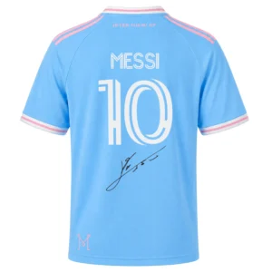 Lionel Messi 10 Miami Blue Jersey – Vibrant Custom Name & Number
