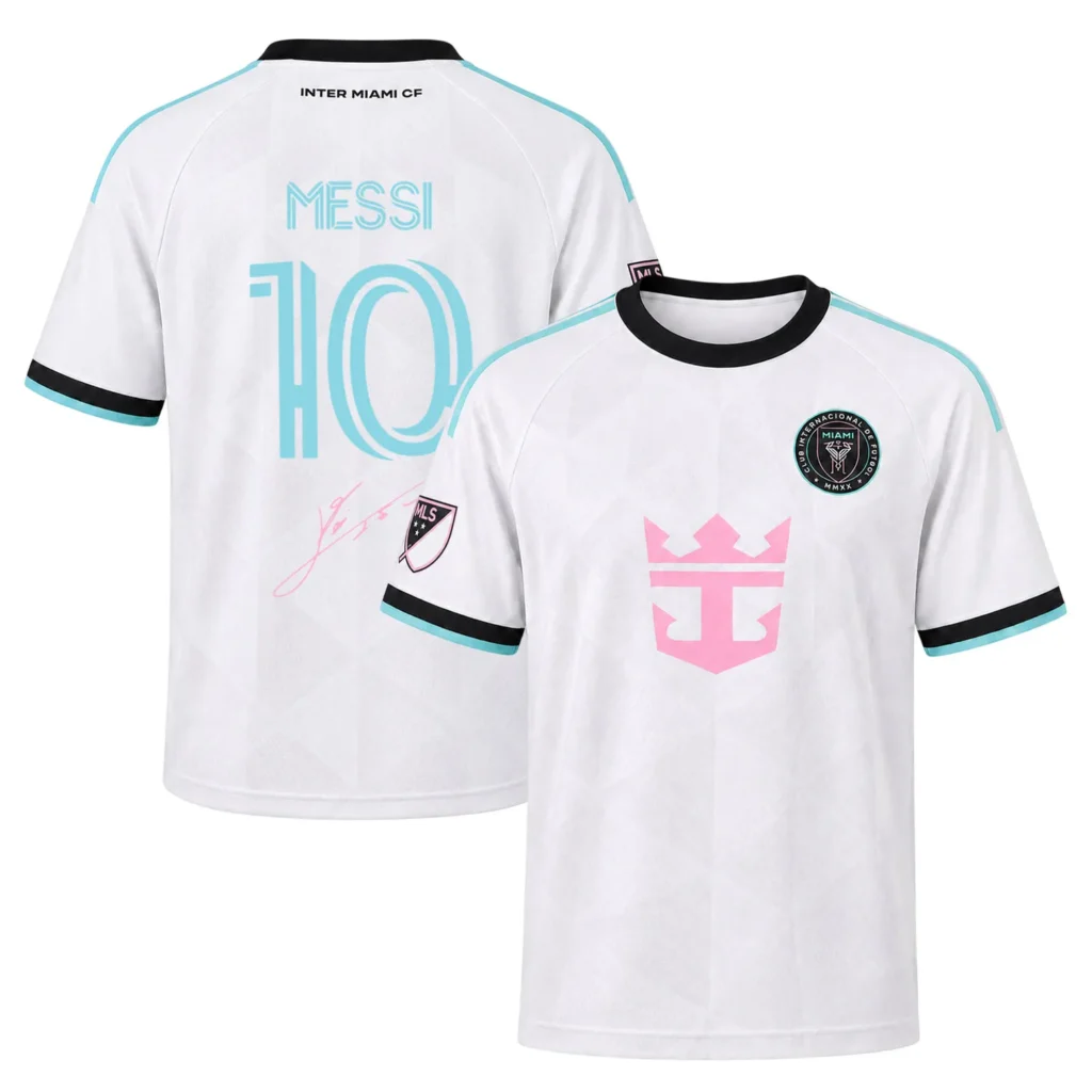 Lionel Messi Inter Miami CF White Jersey – Bold Custom Name & Number