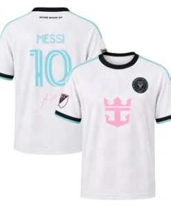 Lionel Messi Inter Miami CF White Jersey – Bold Custom Name & Number