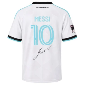 Lionel Messi Inter Miami CF White Jersey – Bold Custom Name & Number