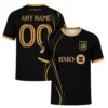 Los Angeles FC Custom Jersey – Unique Gold Line Soccer Kit