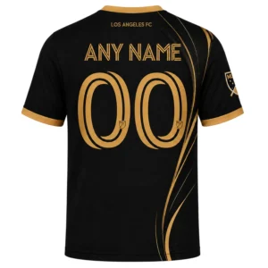 Los Angeles FC Jersey – Unique Gold Line Soccer Kit
