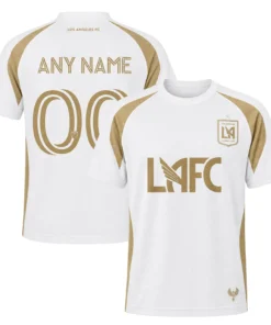 Los Angeles FC White Custom Jersey Stunning Name and Number