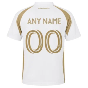 Los Angeles FC White Custom Jersey Stunning Name and Number