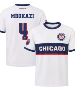 Mbekezeli Mbokazi Chicago Fire White Jersey – Elite No. 4