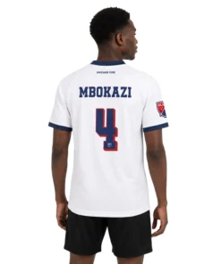 Mbekezeli Mbokazi Chicago Fire White Jersey – Elite No. 4