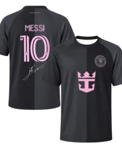 Messi Inter Miami Black Jersey – Bold Custom Name & Number