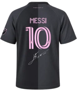 Messi Inter Miami Black Jersey – Bold Custom Name & Number