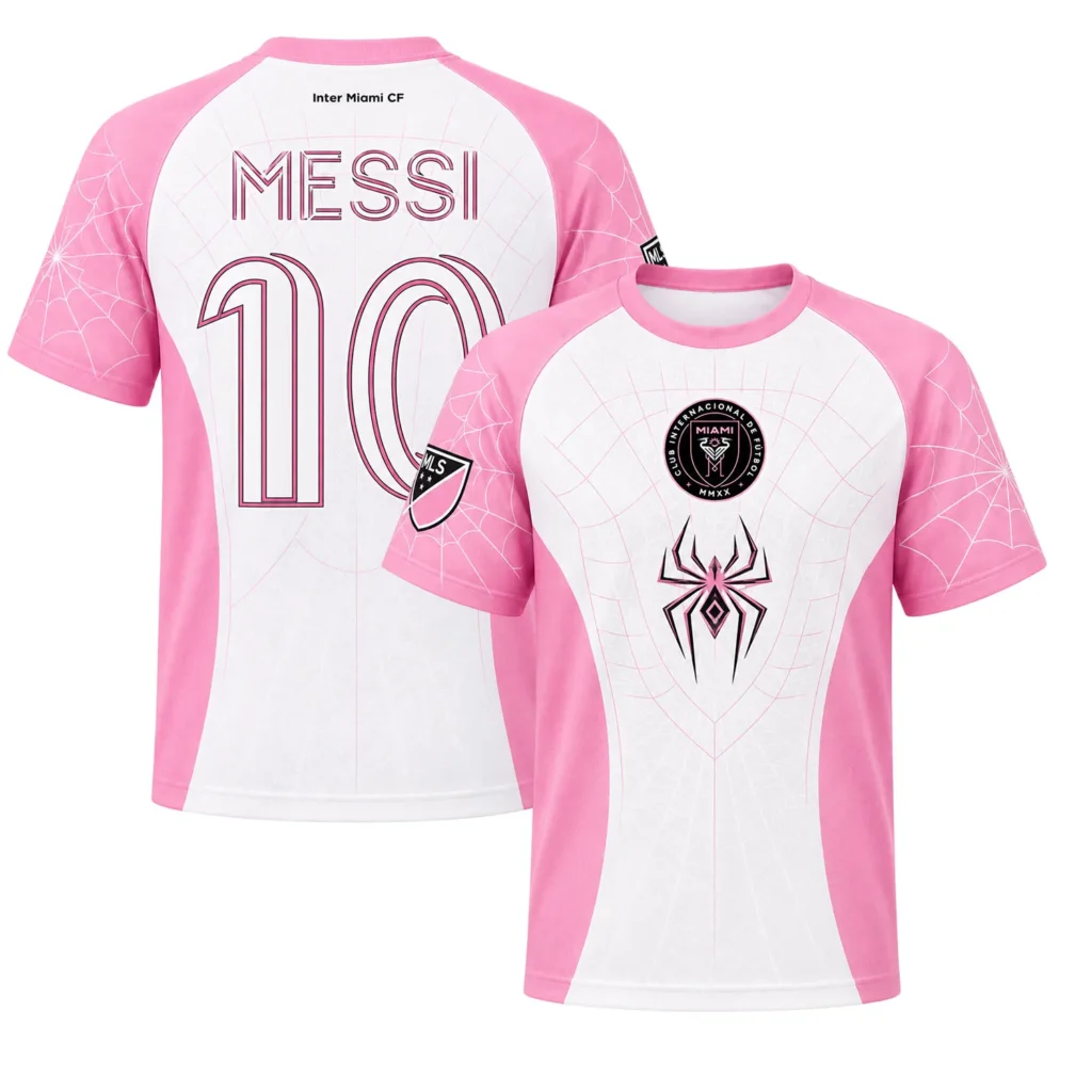 Messi Inter Miami Spiderman Jersey – Breathtaking Design