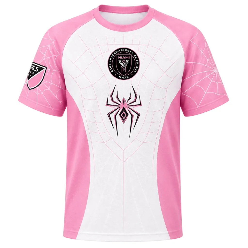 Messi Inter Miami Spiderman Jersey – Breathtaking Design