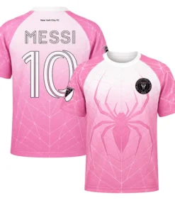 Miami CF Messi x Spiderman Soccer Jersey – Brilliant Look