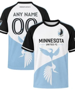 Minnesota United Custom Jersey Stunning Wing Graphic