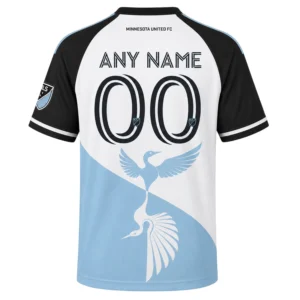 Minnesota United Custom Jersey Stunning Wing Graphic
