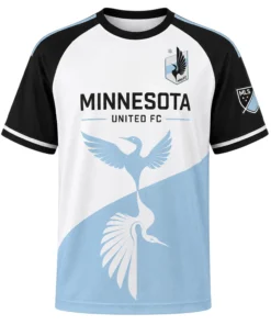 Minnesota United Custom Jersey Stunning Wing Graphic