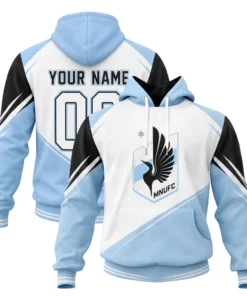 Minnesota United Fan Hoodie Custom Dynamic Light Blue Style