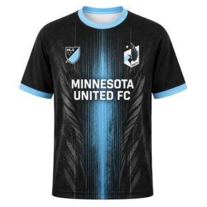 Minnesota United FC Jersey Custom – Stunning Black Blue