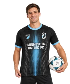 Minnesota United FC Jersey Custom – Stunning Black Blue