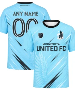 Minnesota United FC Soccer Jersey Exclusive Sky Wing