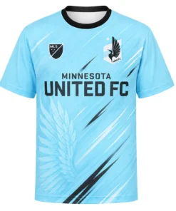 Minnesota United FC Soccer Jersey Exclusive Sky Wing