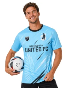 Minnesota United FC Soccer Jersey Exclusive Sky Wing