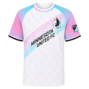 Minnesota United Jersey Custom Vibrant Gradient Style