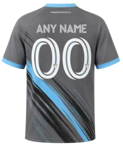 Minnesota United Soccer Jersey Custom Dynamic Brush