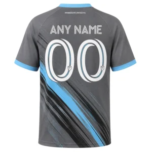 Minnesota United Soccer Jersey Custom Dynamic Brush