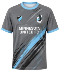 Minnesota United Soccer Jersey Custom Dynamic Brush