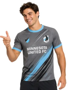 Minnesota United Soccer Jersey Custom Dynamic Brush