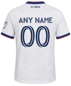 MLS DC United White Jersey Custom – Dynamic Teamwear