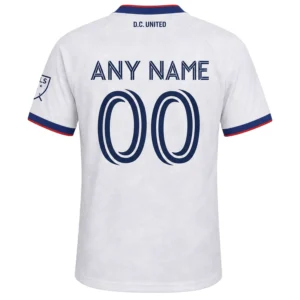 MLS DC United White Jersey Custom – Dynamic Teamwear