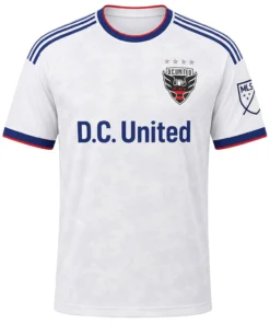 MLS DC United White Jersey Custom – Dynamic Teamwear