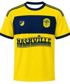 MLS Nashville SC Custom Jersey – Vibrant Gold Kit