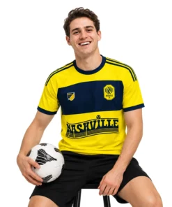 MLS Nashville SC Custom Jersey – Vibrant Gold Kit