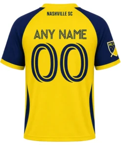 Nashville SC Custom Yellow Jersey – Exclusive Yellow & Navy