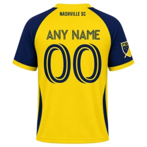 Nashville SC Custom Yellow Jersey – Exclusive Yellow & Navy