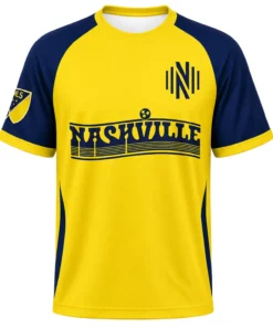 Nashville SC Custom Yellow Jersey – Exclusive Yellow & Navy