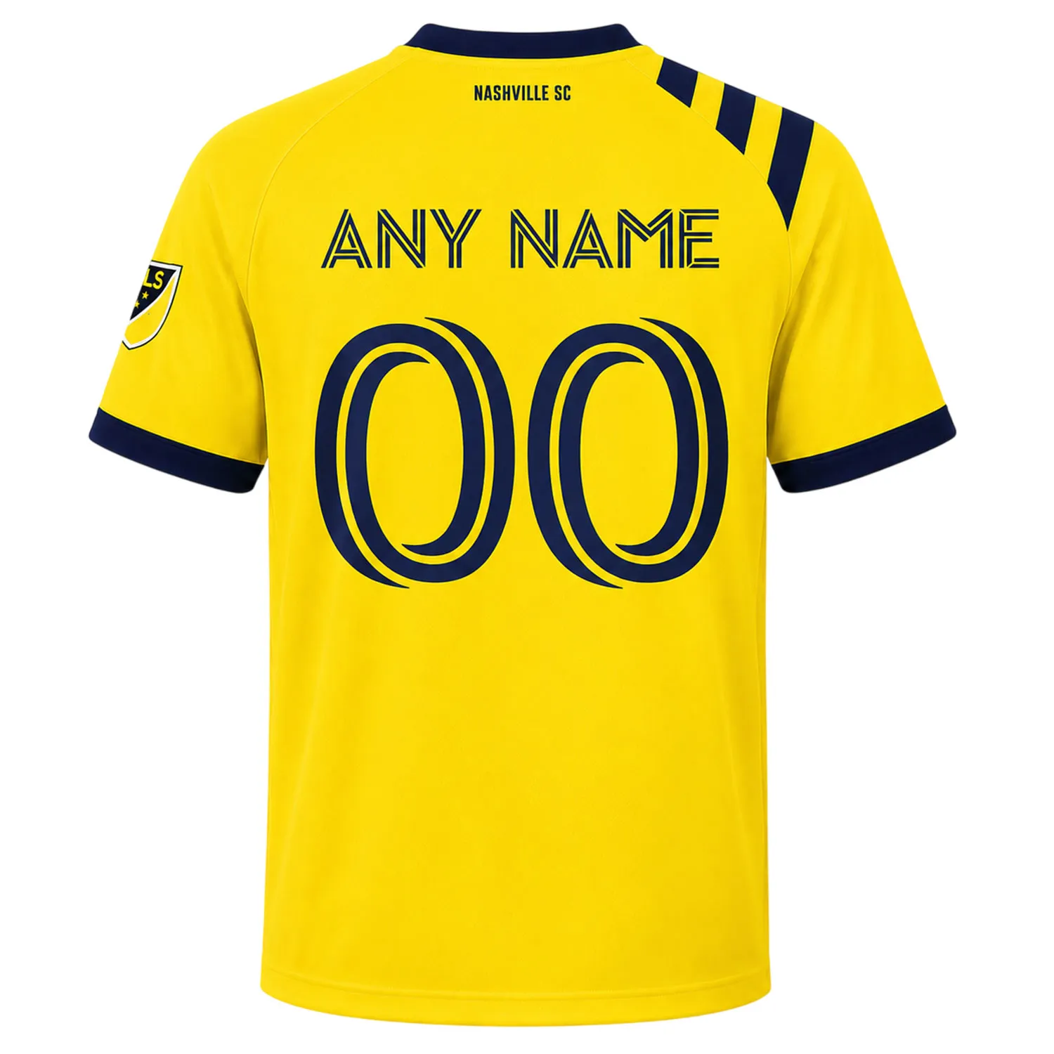 Nashville SC Gold Custom Jersey – Unique Name & Number