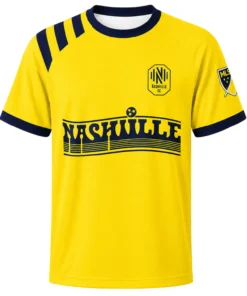 Nashville SC Gold Custom Jersey – Unique Name & Number