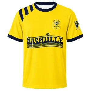 Nashville SC Gold Custom Jersey – Unique Name & Number