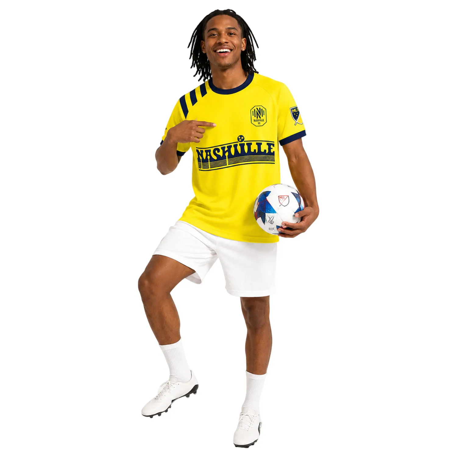 Nashville SC Gold Custom Jersey – Unique Name & Number