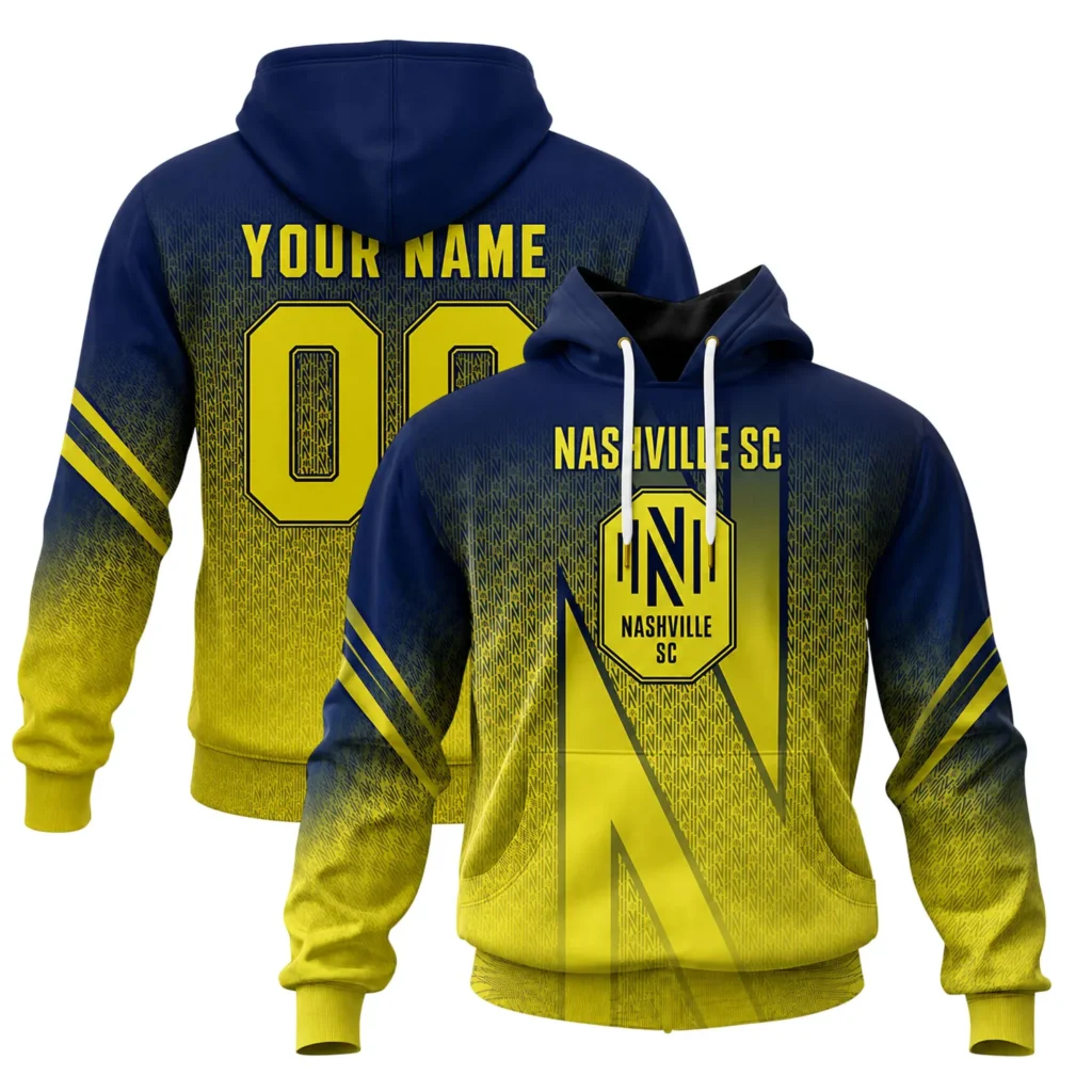Nashville SC Hoodie Custom Stunning Name and Number