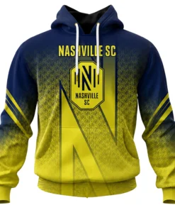 Nashville SC Hoodie Custom Sleek Fade