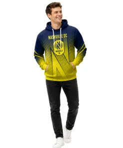 Nashville SC Hoodie Custom Sleek Fade