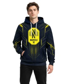 Nashville SC Hoodie Personalized Bold Cyber Design