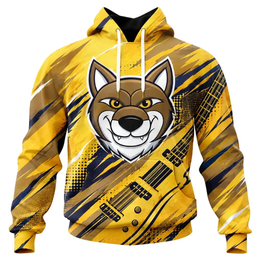 Nashville SC Mascot Club Sweatshirt Vibrant Custom Hoodie